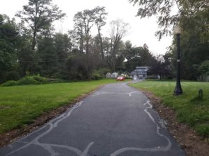 MSEAL photo of sealed driveway